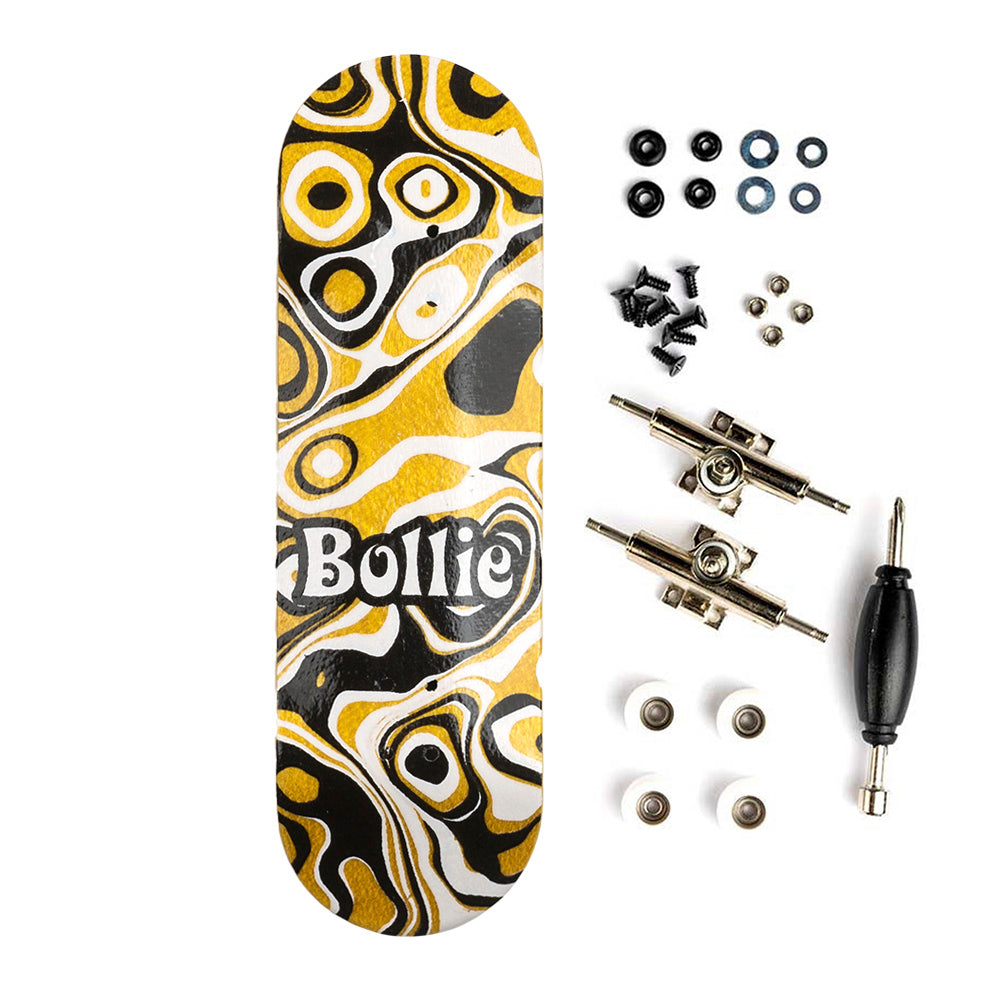 Bollie Complete - Psychedelic yellow 30mm