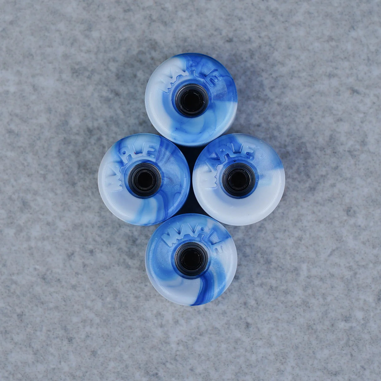 Maple Wheels - Azure Swirl "Bowl"