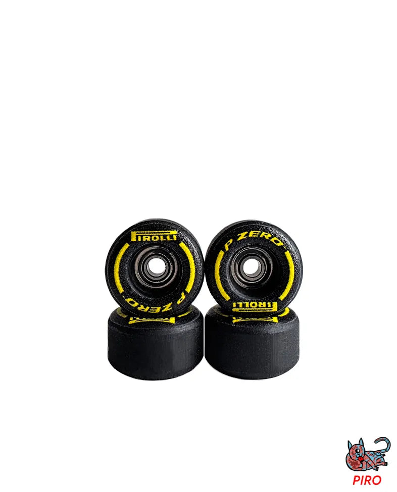 Piro Wheels - P-Zero (Black) – Real Wear Graphic Performance Wheels (P3)