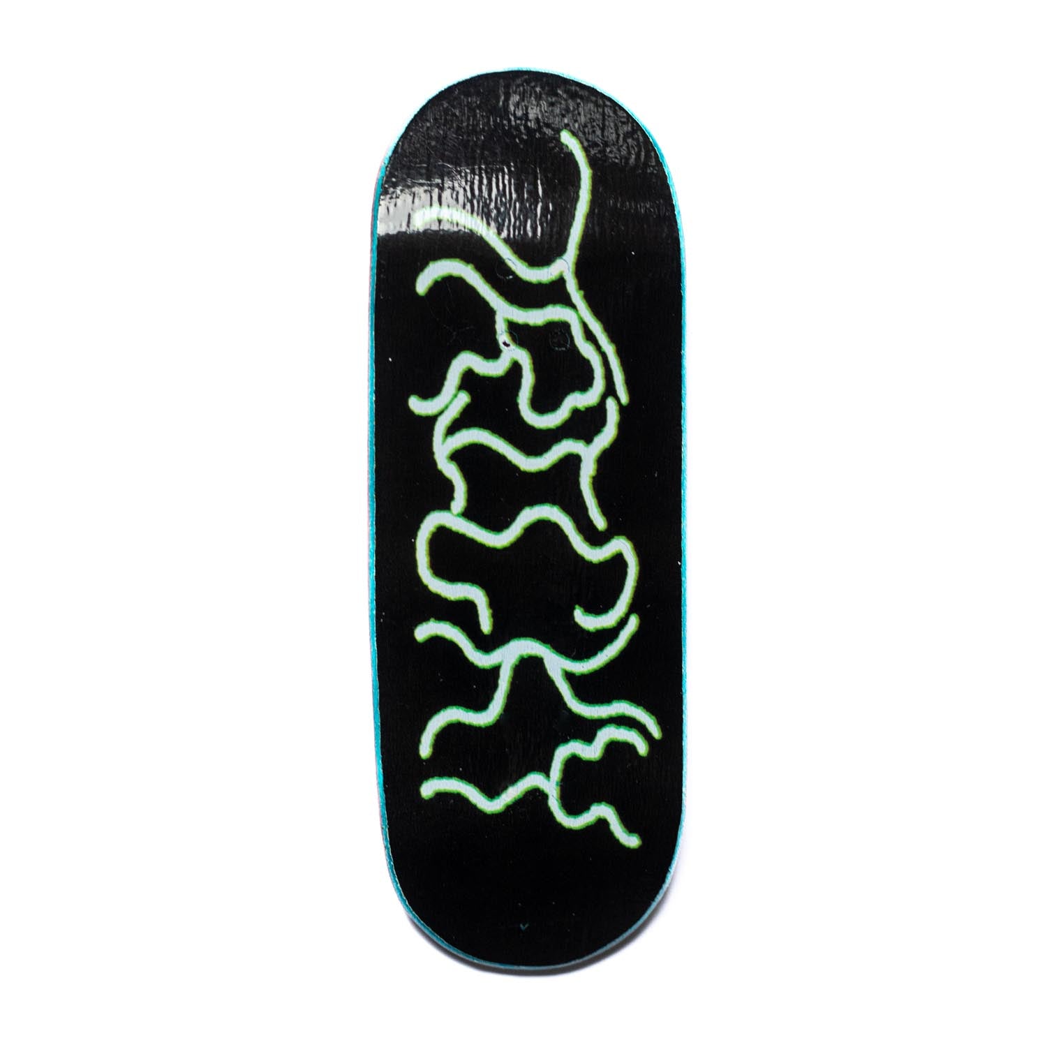 Tricky Fingerboards - "Conjunction" White on Black