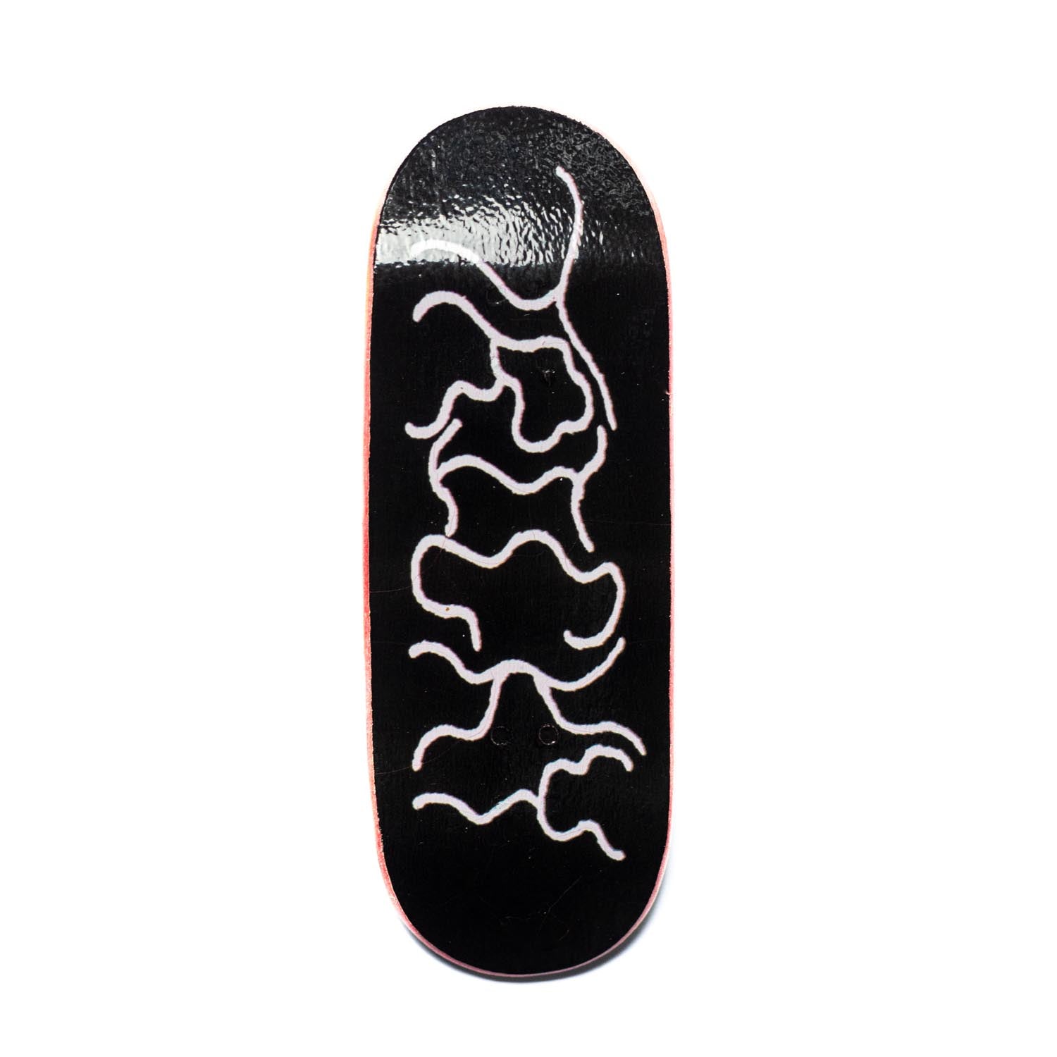 Tricky Fingerboards - "Conjunction" White on Black