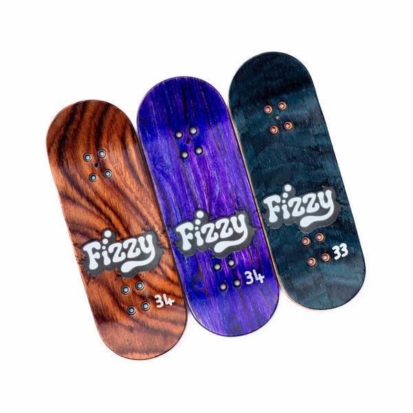 Fizzy Fingerboards Fizzy FB Decks at Radical Fingerboards Australia