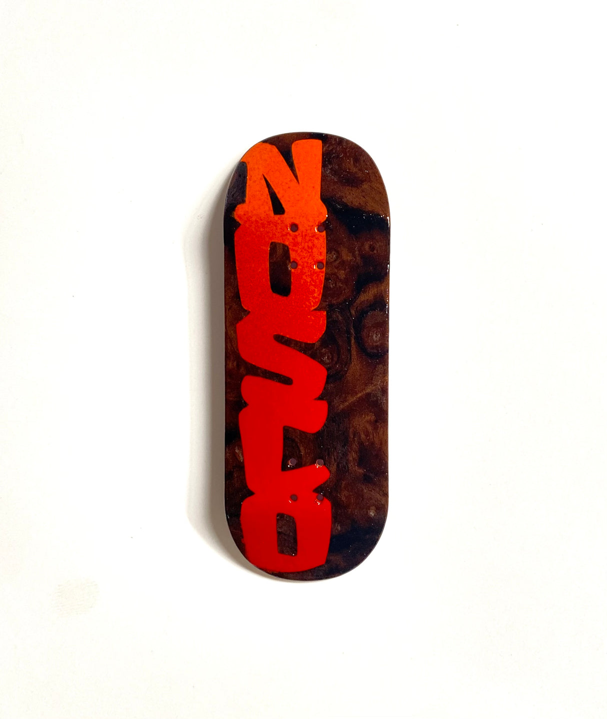 Nosco Decks - Walnut Burl Embossed