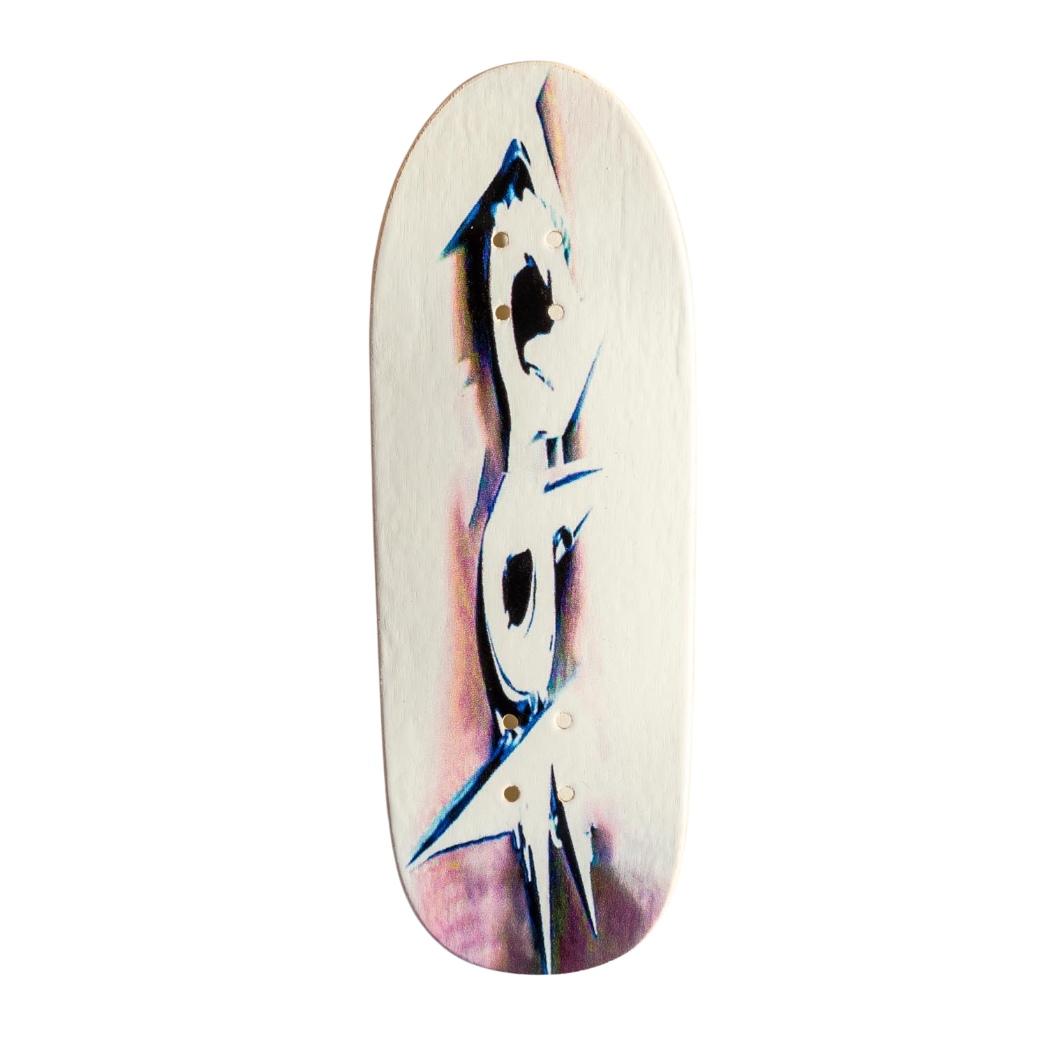 oof Decks - 00f Logo White 32mm