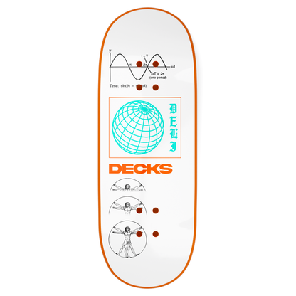 Deli Decks - "Vibrating" Poly Fingerboard Deck