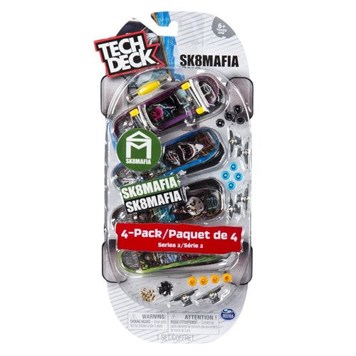 Tech Deck - 4 Pack Multipack - Assorted