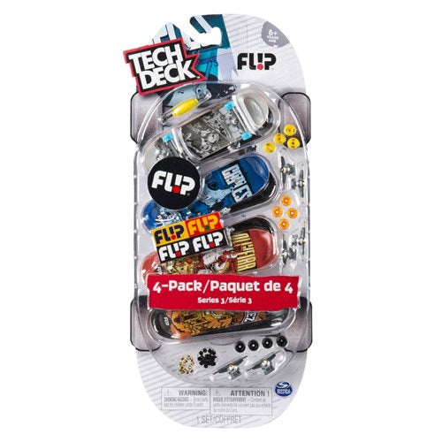 Tech Deck - 4 Pack Multipack - Assorted