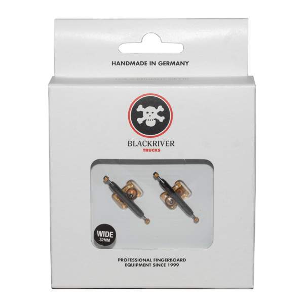 Blackriver Trucks 2.0 - Black/Gold 32mm