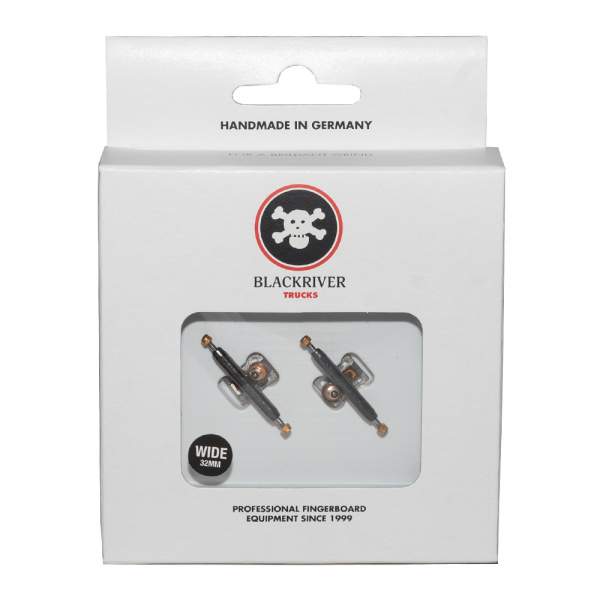 Blackriver Trucks 2.0 - Black/Silver 32mm