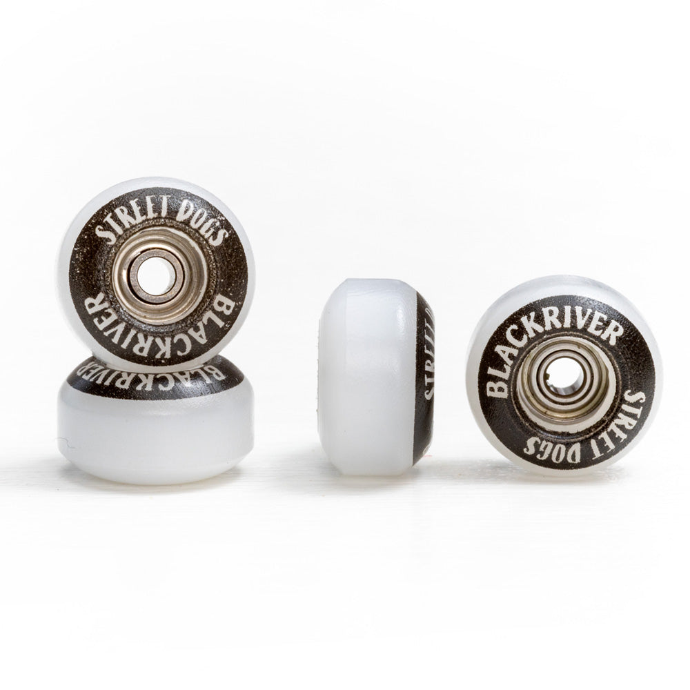 Blackriver Wheels - 'Street Dogs' White