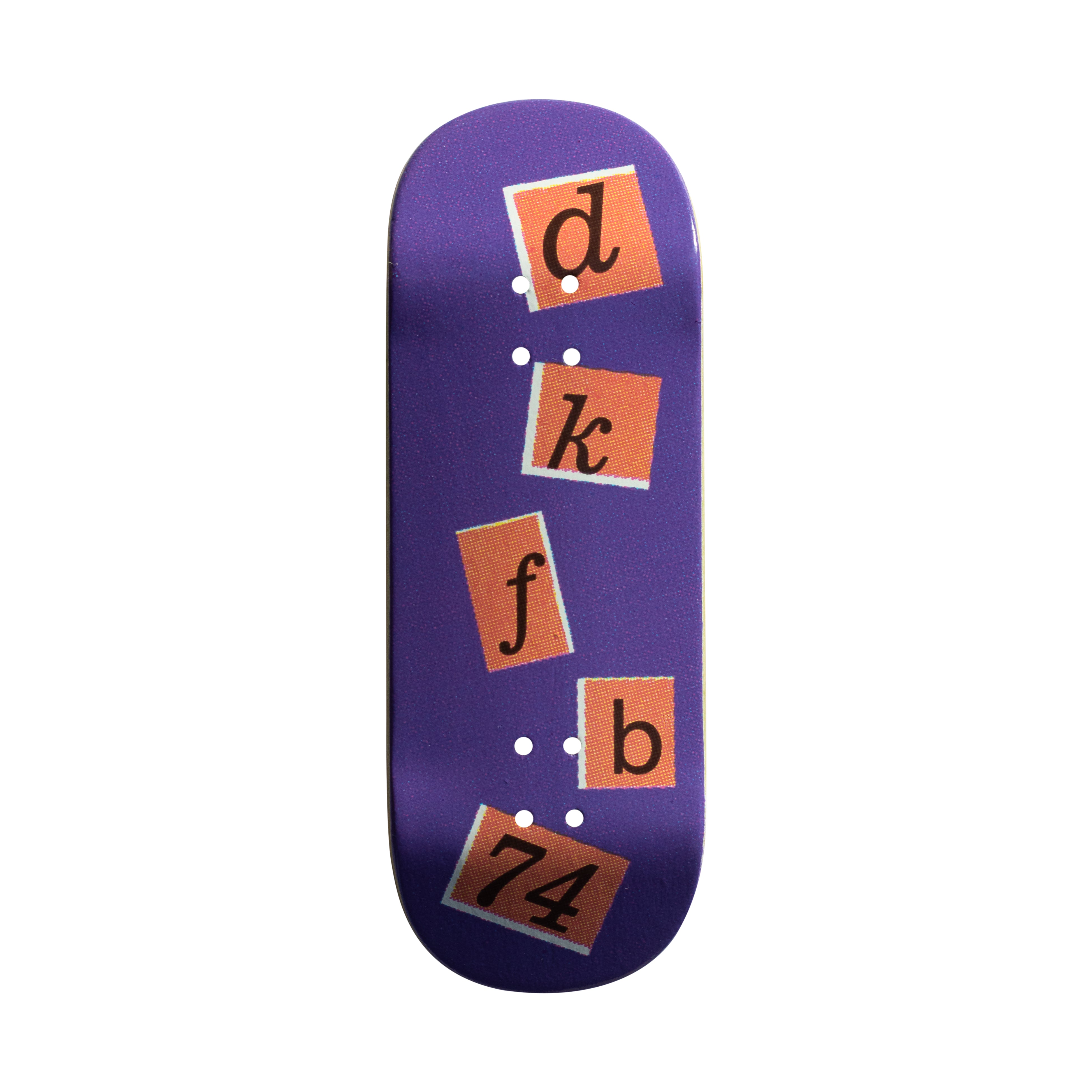DK FB - 'Letters' Purple