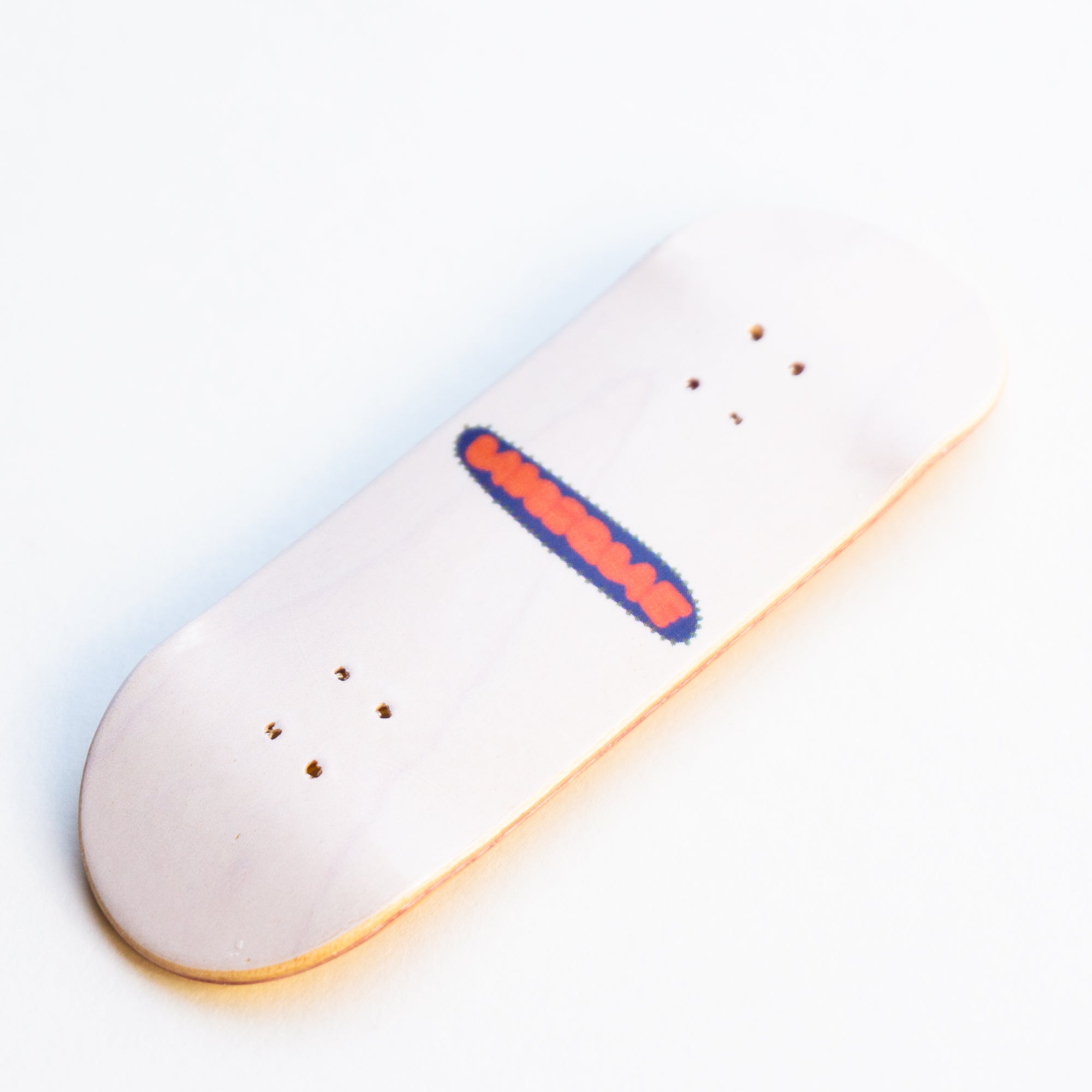 Unique Decks - "Patch Logo" White