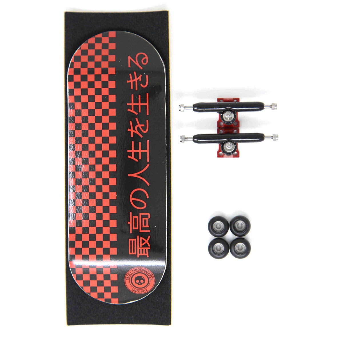 Skull Complete - Japan Red 34mm (Pro Truck Edition)