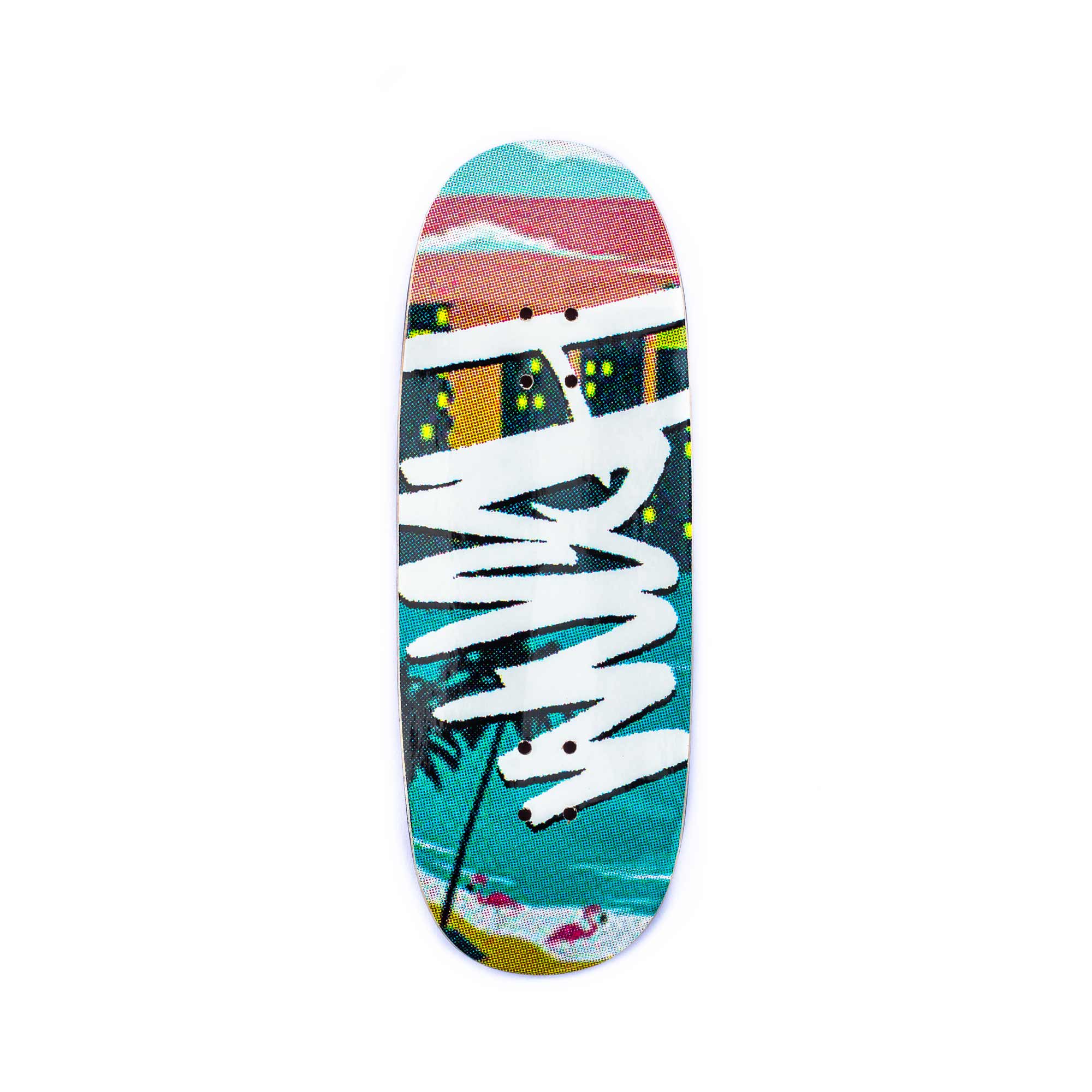Wush Decks - Miami Tag Logo 33mm