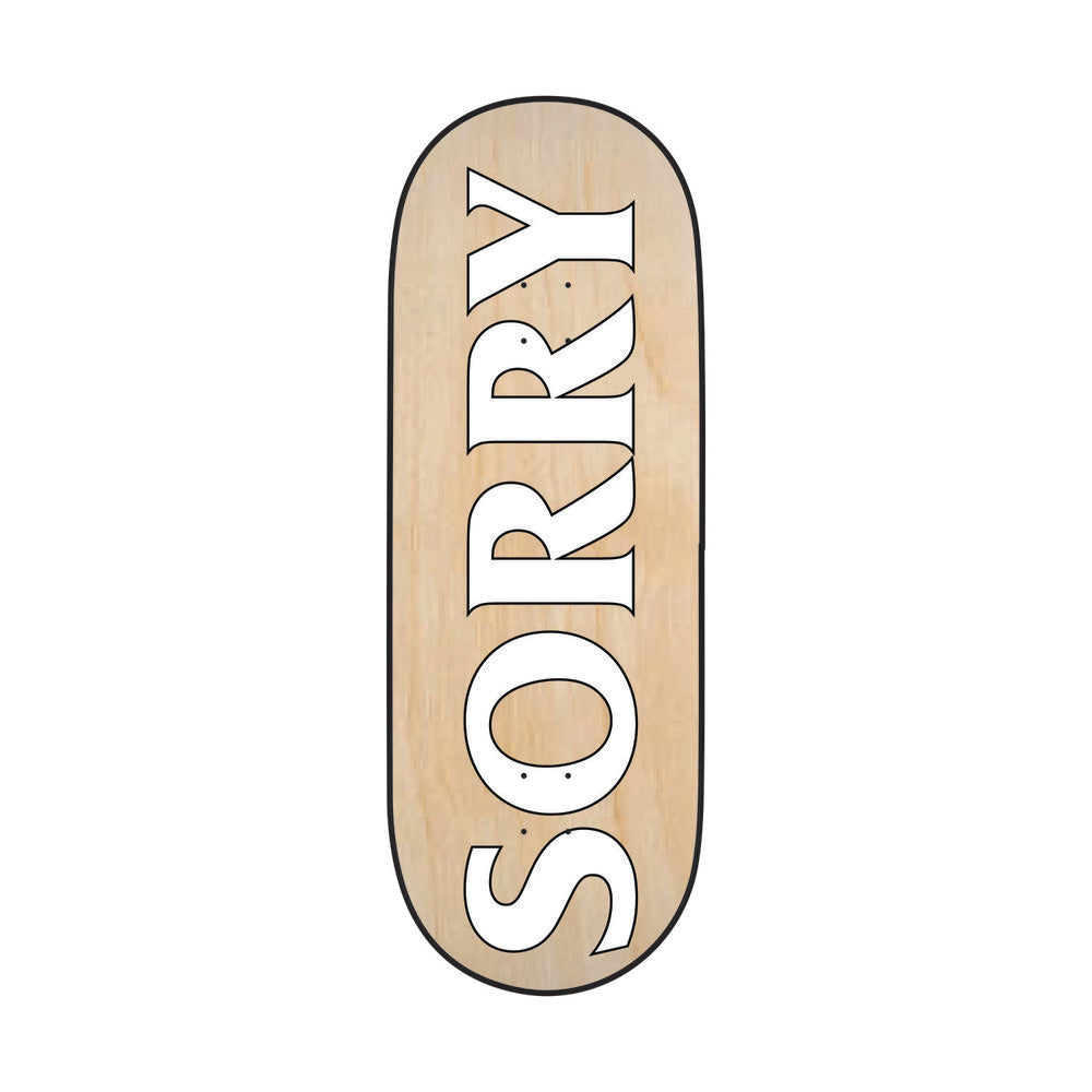 Sorry Decks - Logo White