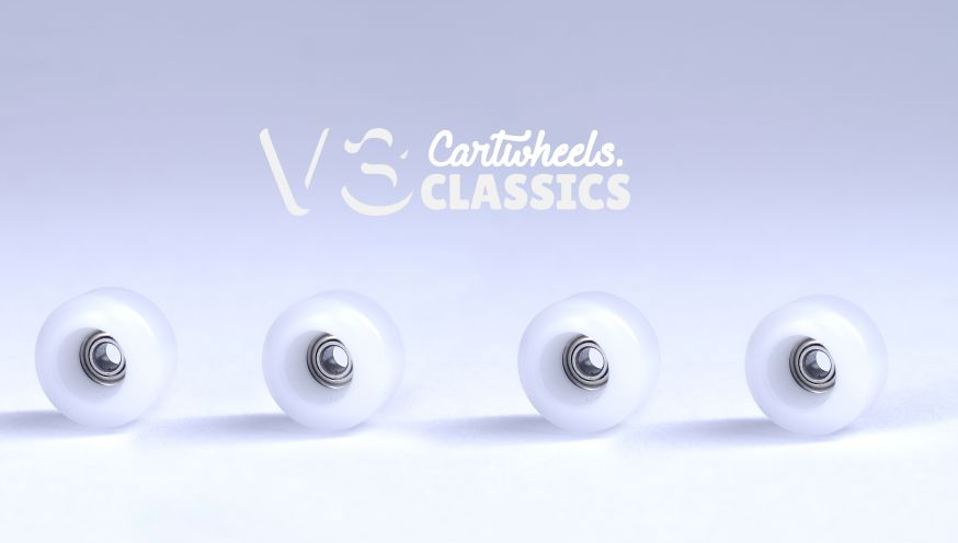 Cartwheels - V3 Classics White/White