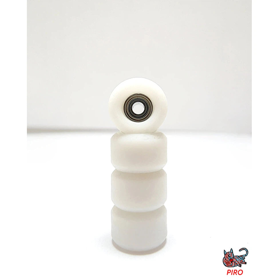 Piro Wheels - White 65D Performance Mini Wheels (P3)