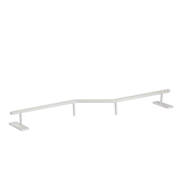 Blackriver ramps - Ironrail XL Kink-right White