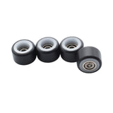 FlatFace Wheels - Dual Bearing Dual Durometer V1 Bearing Wheels - White/Black