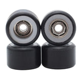 FlatFace Wheels - Dual Bearing Dual Durometer V1 Bearing Wheels - White/Black