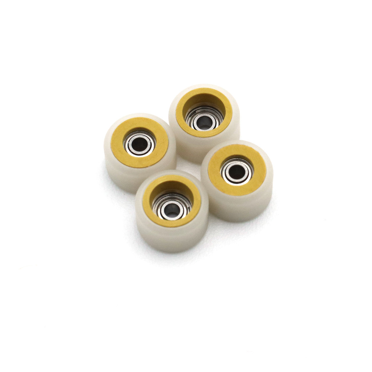 FlatFace Wheels - Dual Durometer Gold/White