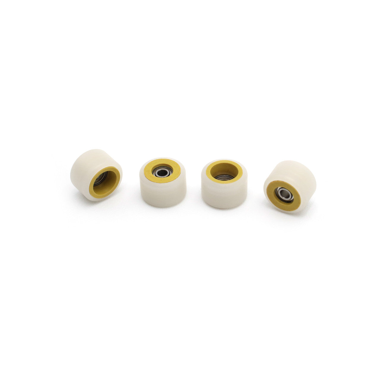 FlatFace Wheels - Dual Durometer Gold/White
