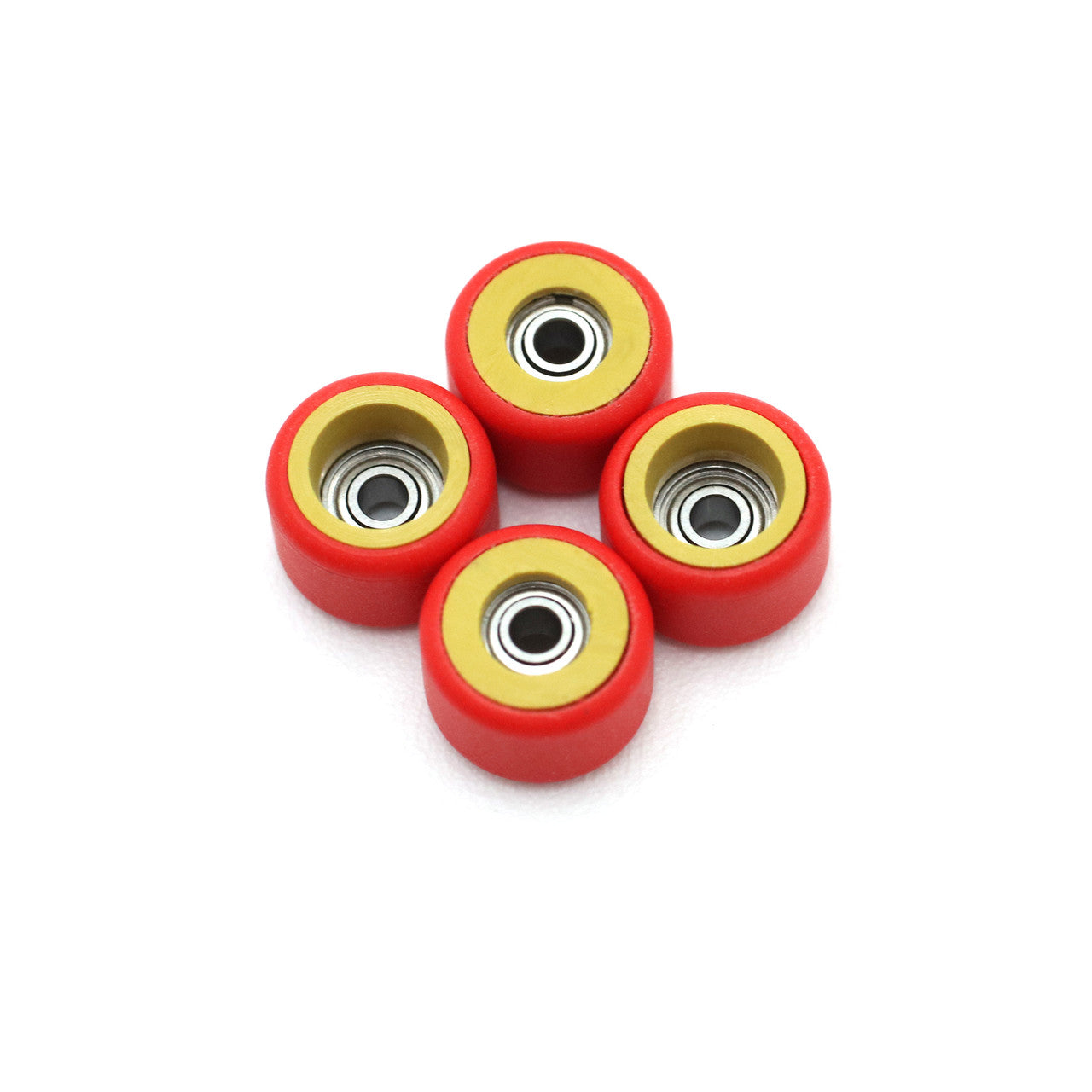 FlatFace Wheels - Dual Durometer Gold-O/Red