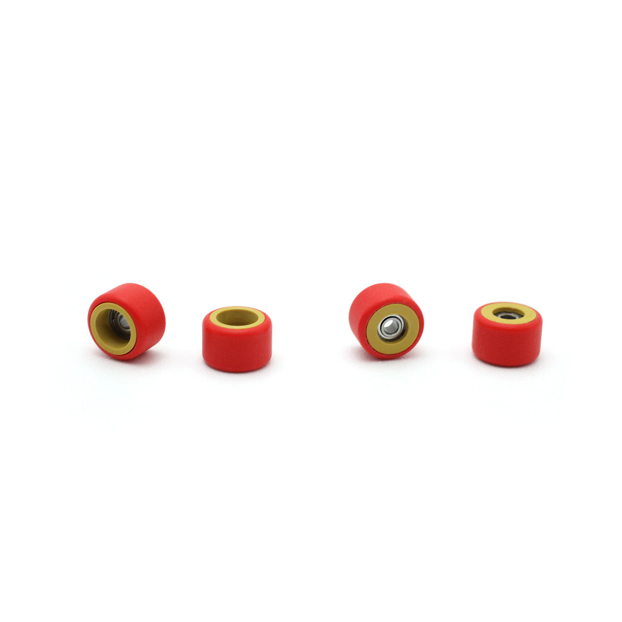 FlatFace Wheels - Dual Durometer Gold-O/Red
