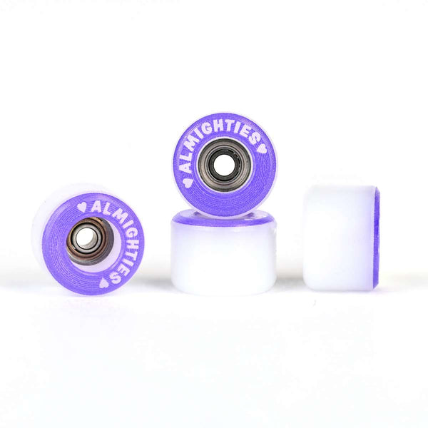 Blackriver Fingerboard Bearing Wheels - Almighties White Blue Radical ...