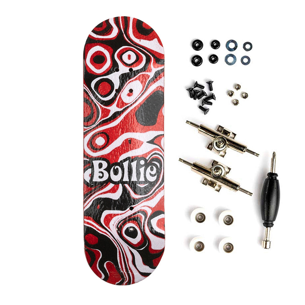 Bollie Complete - Psychedelic red 34mm