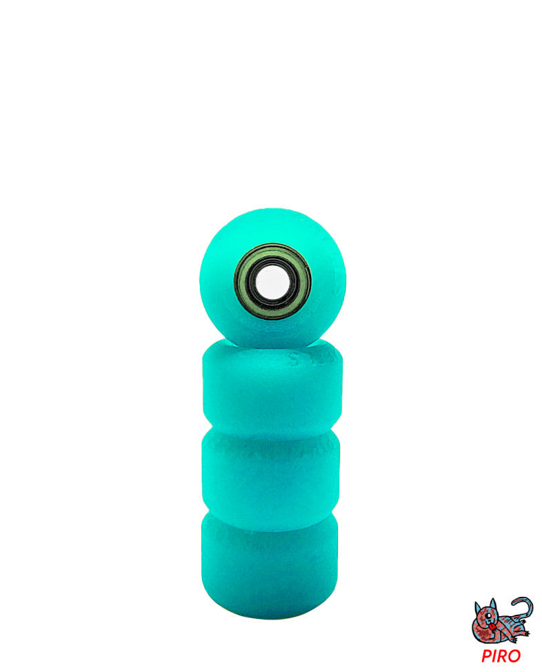 Piro Wheels - Turquoise 65D Performance Mini Wheels (P3)