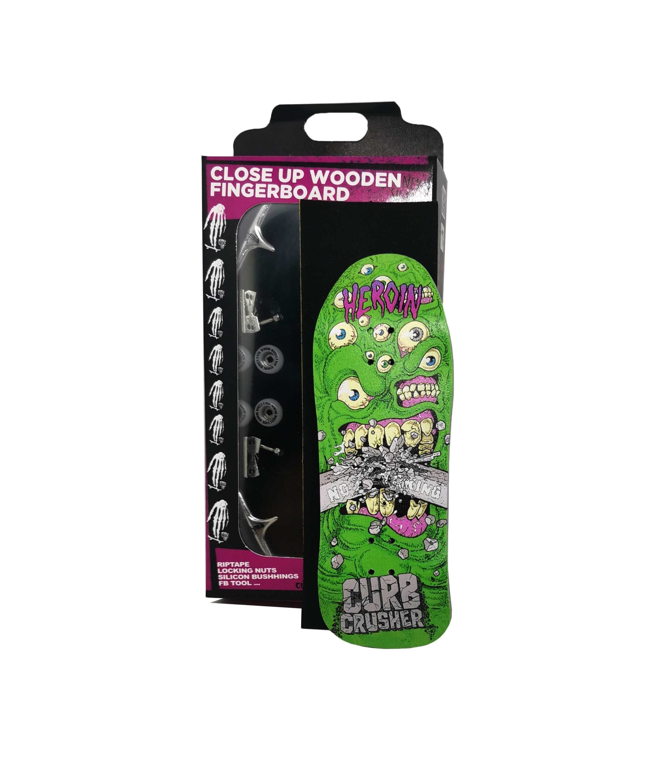 Close Up - Heroin Skateboards Curb Crusher 35mm (Pro Truck Edition)