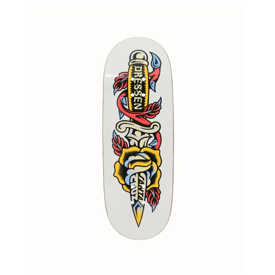 Joycult X Santa Cruz - Dressen Rose Dagger Deck 34MM Taper