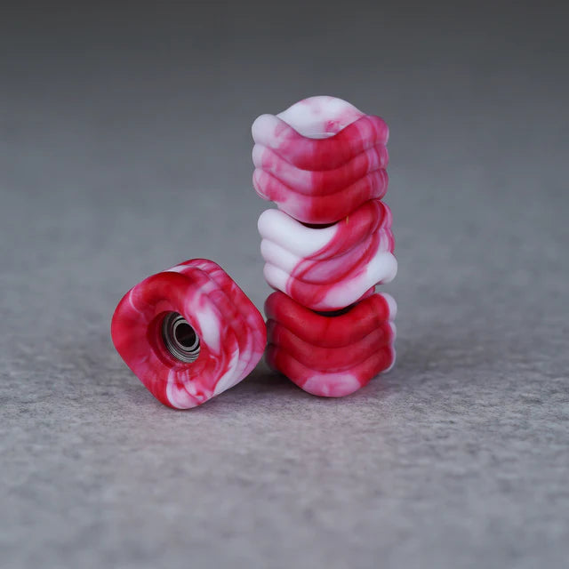 Maple Wheels - Ruby Swirl "SHARK WHEEL"