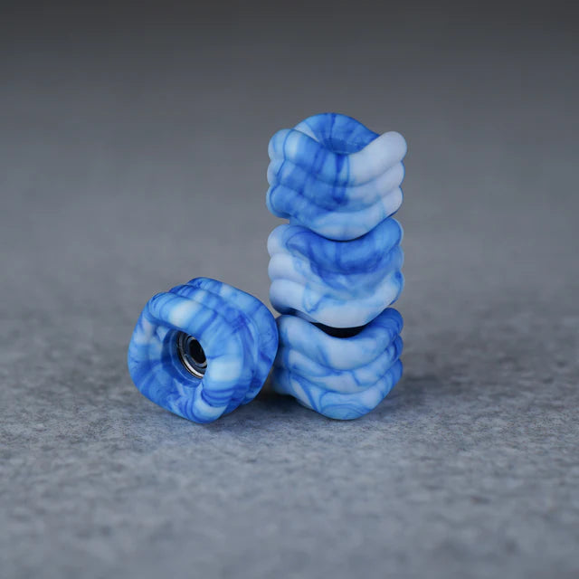 Maple Wheels - Azure Swirl "SHARK WHEEL"