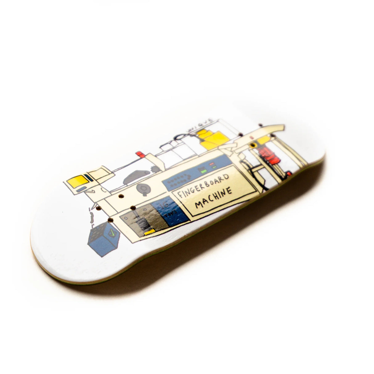 Unique Decks - "Fingerboard Machine" Classic Graphic