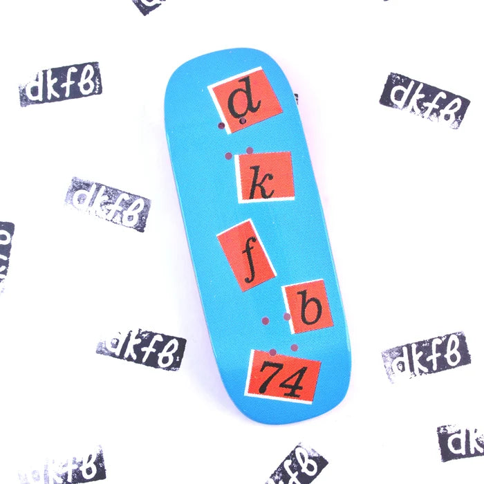 DK FB -'Letters Blue' Complete