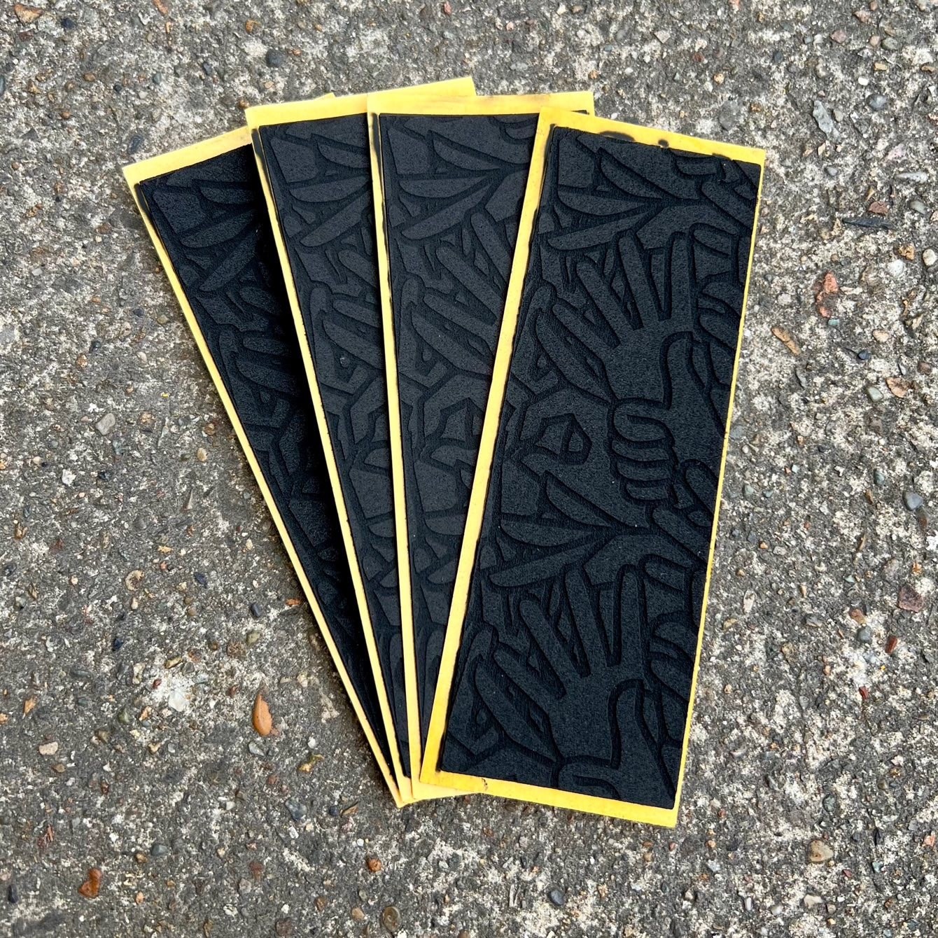 DK FB - 'Hands' Engraved Foam Tape 4 pack