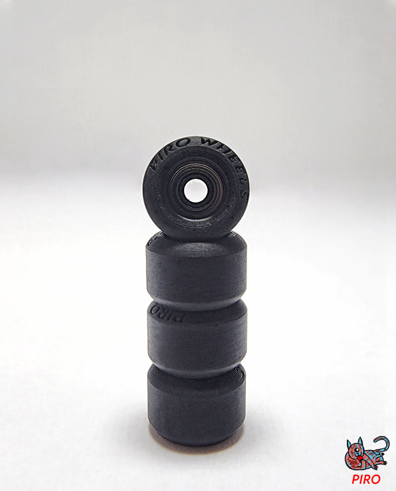 Piro Wheels - Jet Black 65D Performance Wheels (P3)