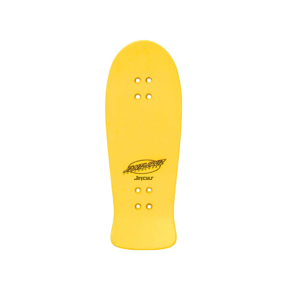 Joycult X Santa Cruz - Meek Slasher Yellow Reissue Deck 36MM