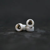 Oak Wheels - Model T Simple Logo OG White