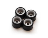FlatFace Wheels - Dual Durometer V1 Bearing Wheels - White/ Black