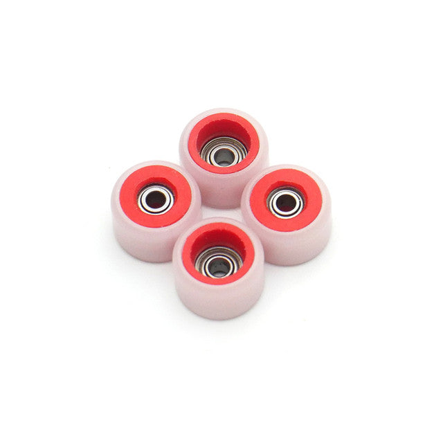 FlatFace Wheels - Dual Durometer Red/White