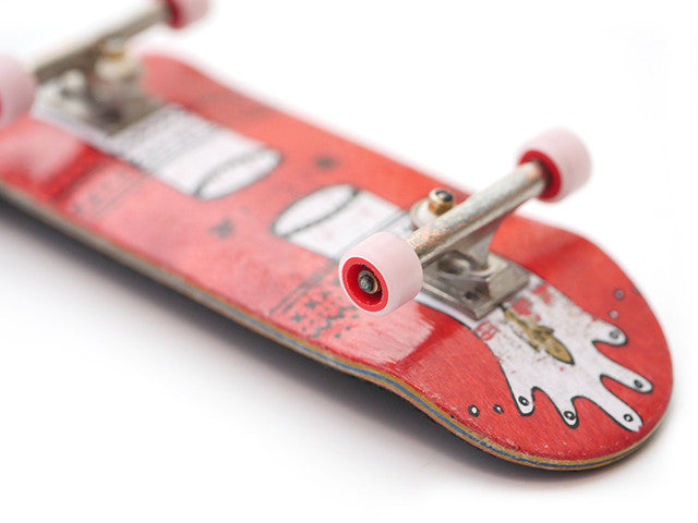 FlatFace Wheels - Dual Durometer Red/White
