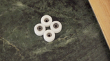 FlatFace Wheels - G9-T White Dual Bearing