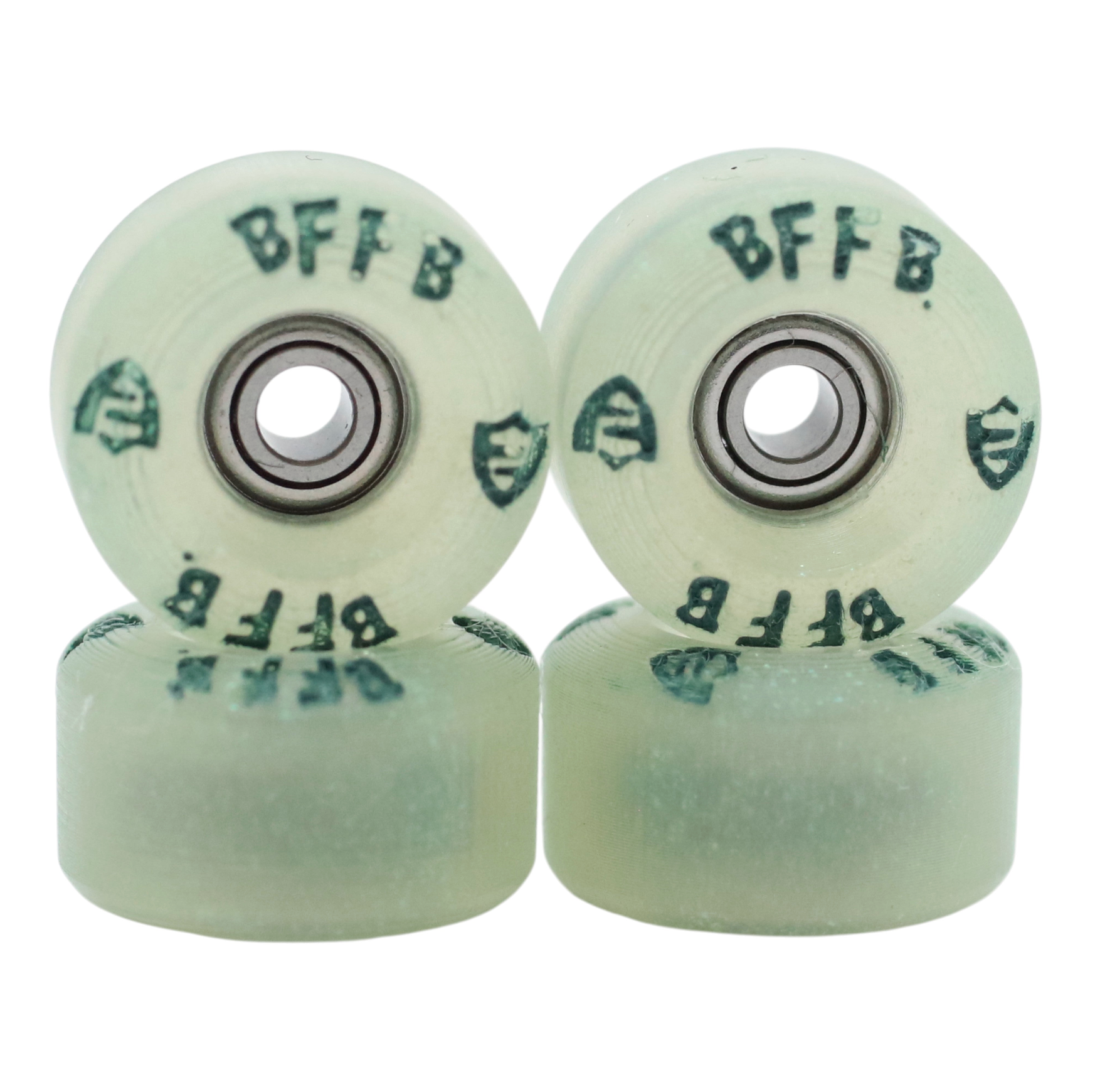 Blistered Urethane Wheels - FF V3 Effervescent Green