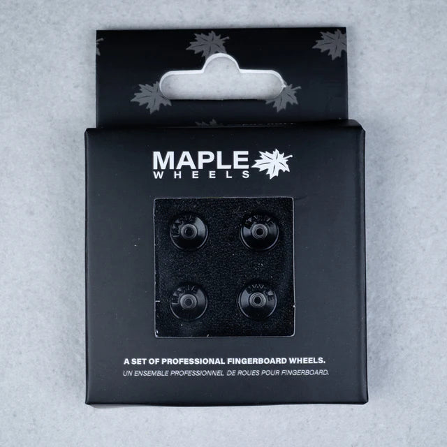 Maple Wheels - Optic Black "Bowl"