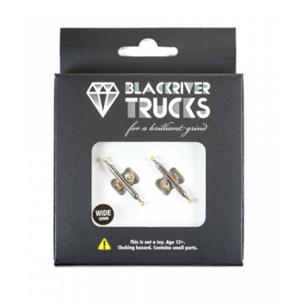 Blackriver Trucks 3.0 - Silver/Silver 32mm