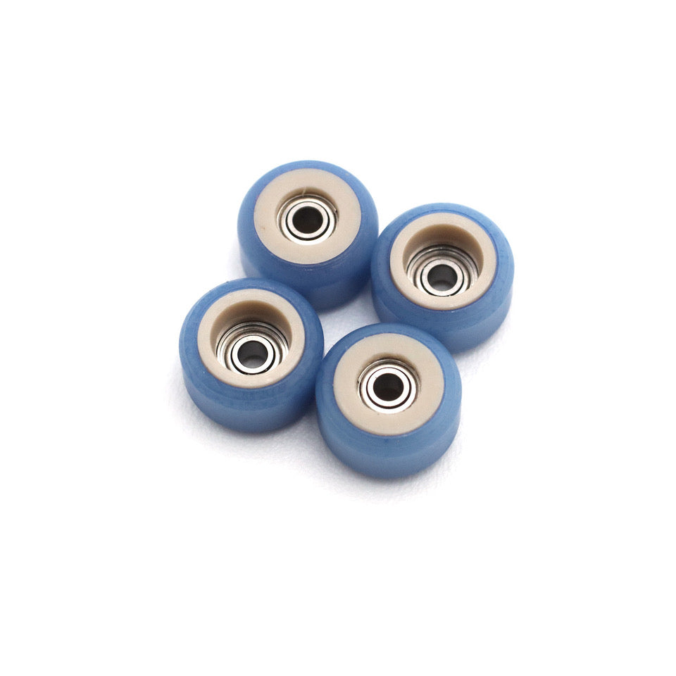 FlatFace Wheels - Dual Durometer V2 Tan/Blueberry
