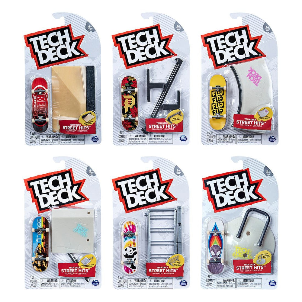 Tech Deck Fingerboards 96mm Street Hits Ramps Australia Teck